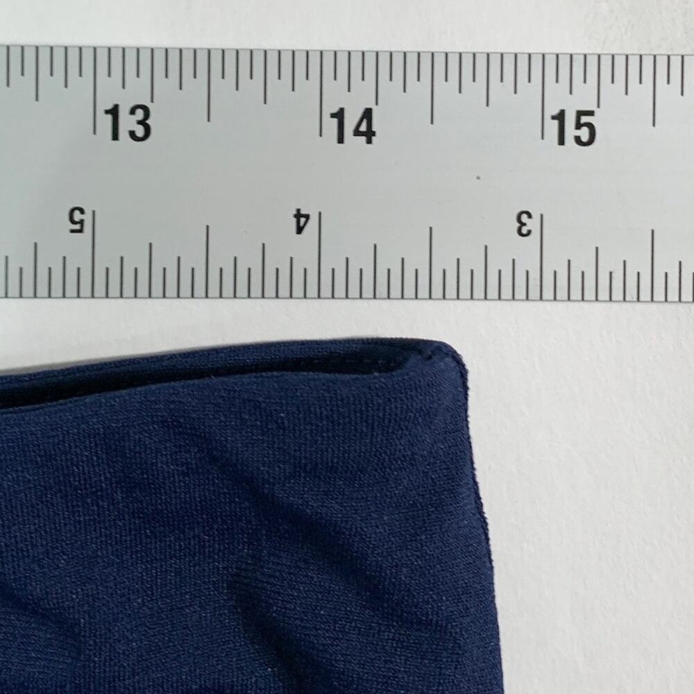 Coolibar Women's Navy Swim Skirt Leggings - Picture 7 of 10